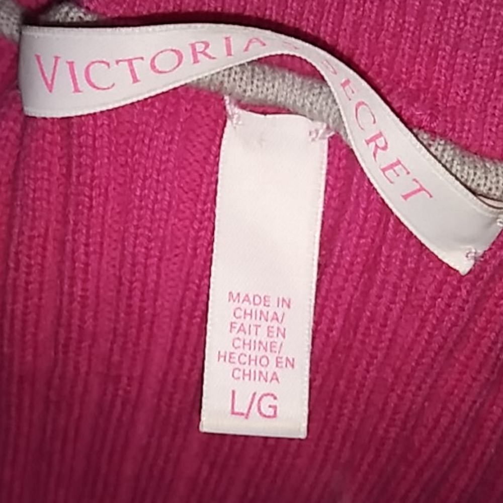 Victoria Secret Pink Ribbed Sweater - Picture 4 of 4